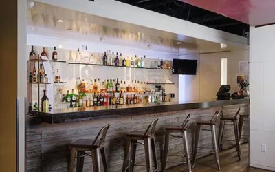 Hotel bar at Arc The Hotel Ottawa.