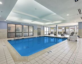 Indoor pool at Best Western Plus Elgin - Chicago.