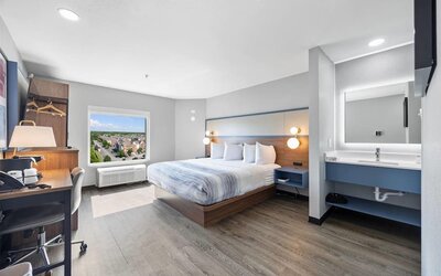 Day use room at AmericInn By Wyndham Urbana.