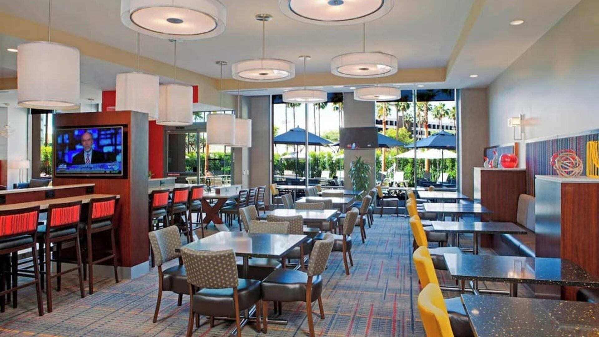 On-site restaurant at Residence Inn By Marriott LAX Airport.
