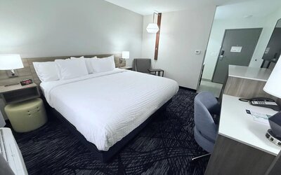 Day use room at Clarion Pointe.