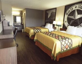 Day use room at Super 8 By Wyndham Universal City.
