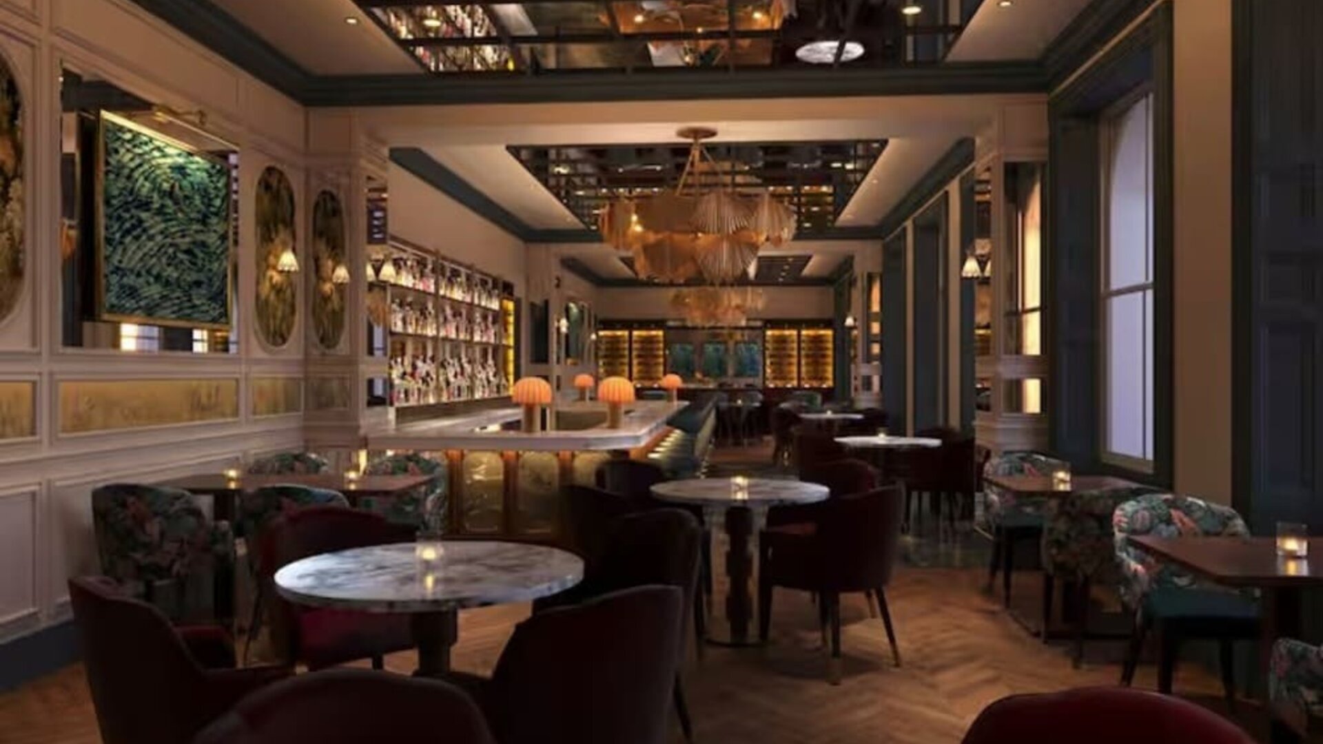 Hotel bar at Dover Marina Hotel & Spa, Tapestry Collection By Hilton.