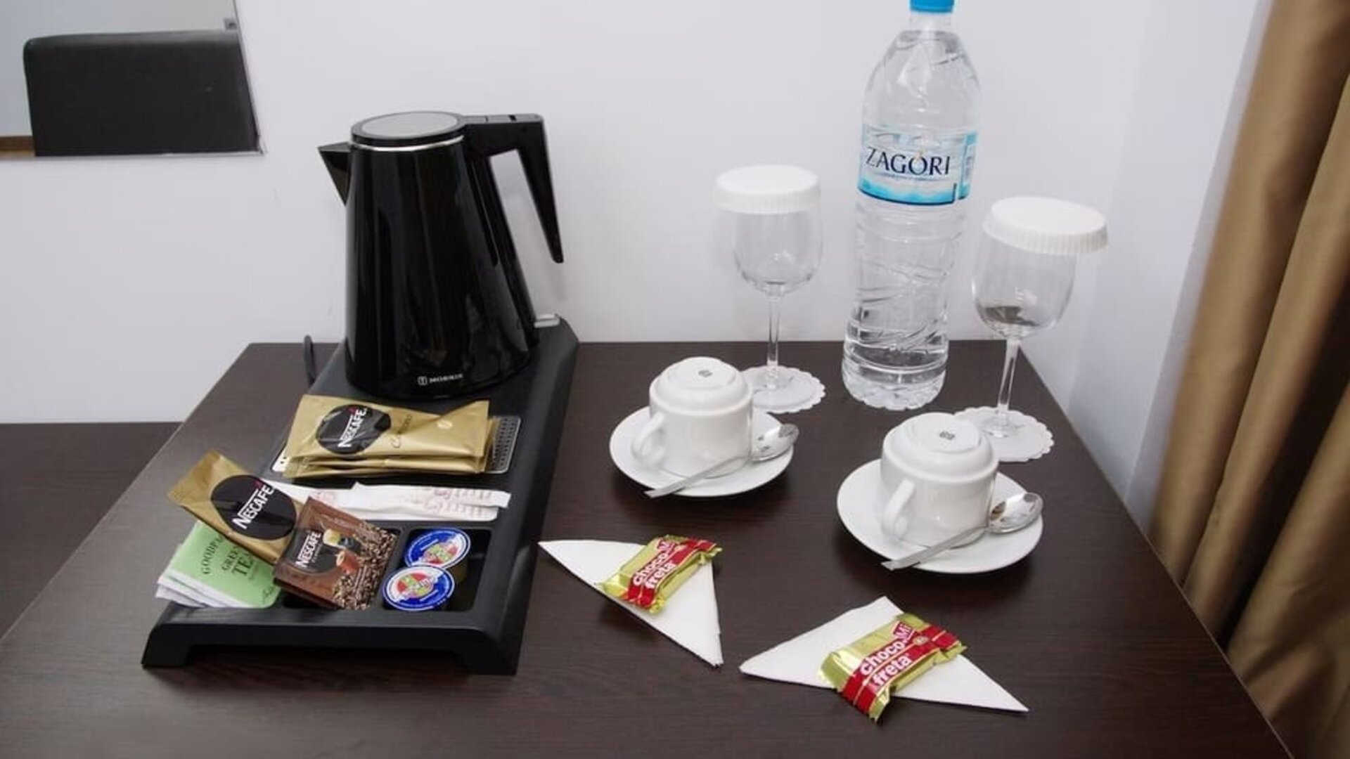 Coffee station at Breeze Boutique Athens.