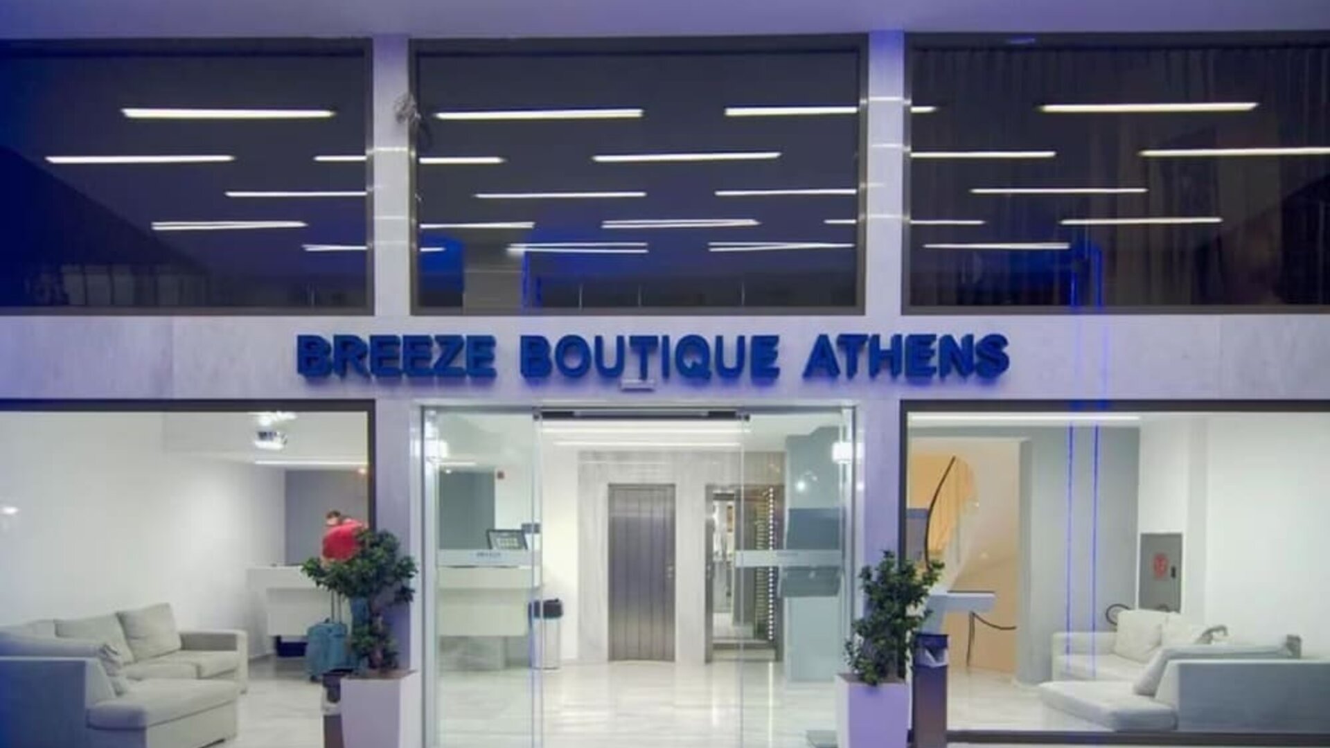 Property exterior at Breeze Boutique Athens.
