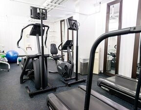 Fitness center at Aire De O:live.