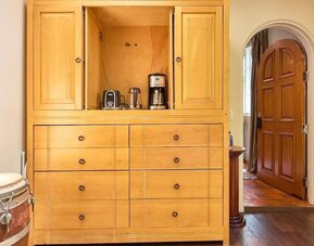 Coffee station at Beverly Hills Spanish.