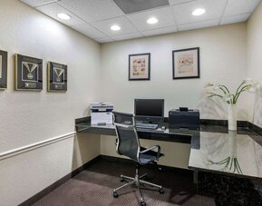 Business center at Sleep Inn & Suites Port Charlotte - Punta Gorda.
