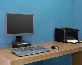 Business center at Days Inn By Wyndham Saint John New Brunswick.