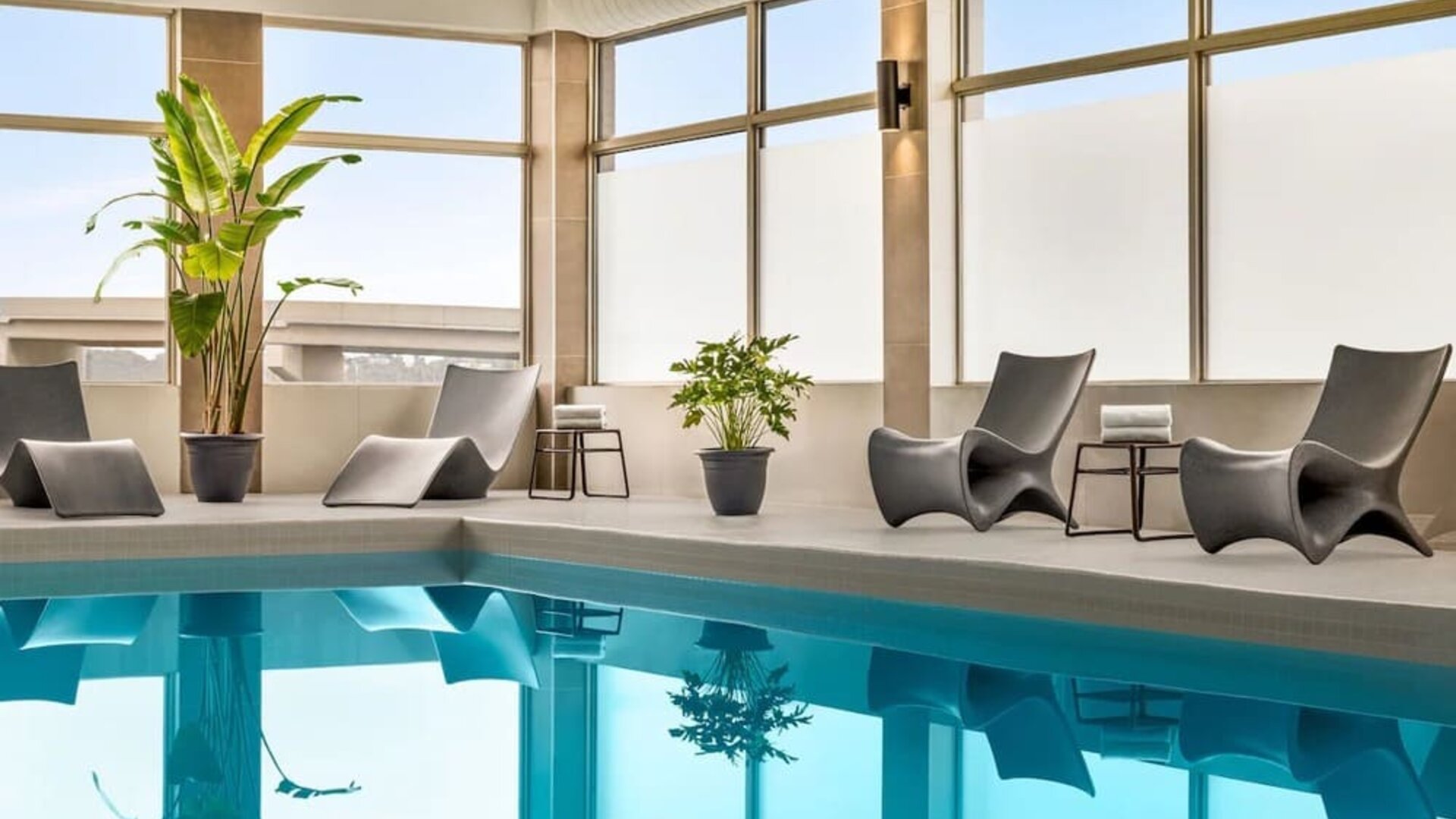 Indoor pool at Crowne Plaza Saint John Harbour View By IHG.