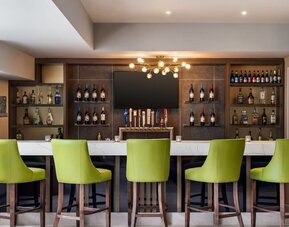 Hotel bar at Crowne Plaza Saint John Harbour View By IHG.