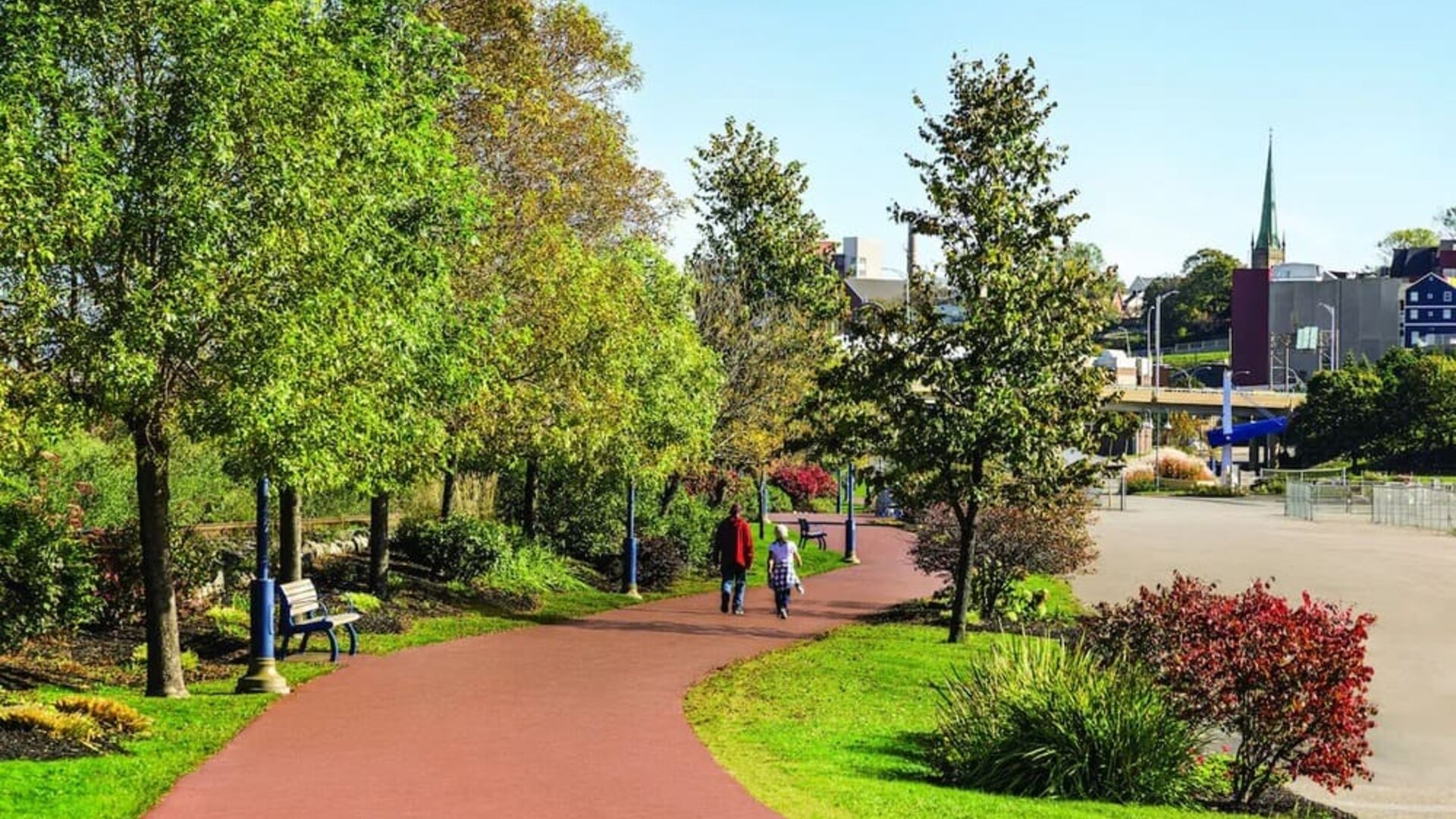 Walkable streets at Crowne Plaza Saint John Harbour View By IHG.