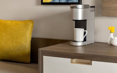 Coffee station at Crowne Plaza Saint John Harbour View By IHG.