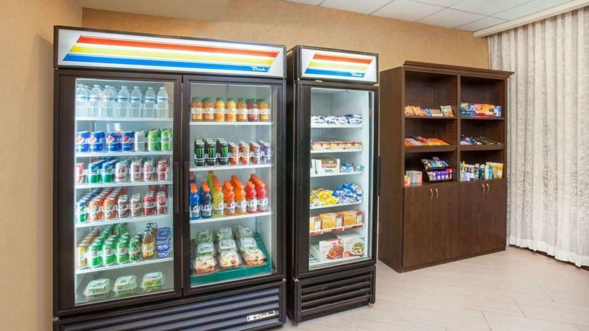 Vending machine at Wyndham Garden Schaumburg Chicago Northwest.