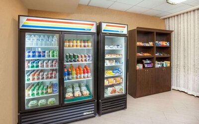 Vending machine at Wyndham Garden Schaumburg Chicago Northwest.