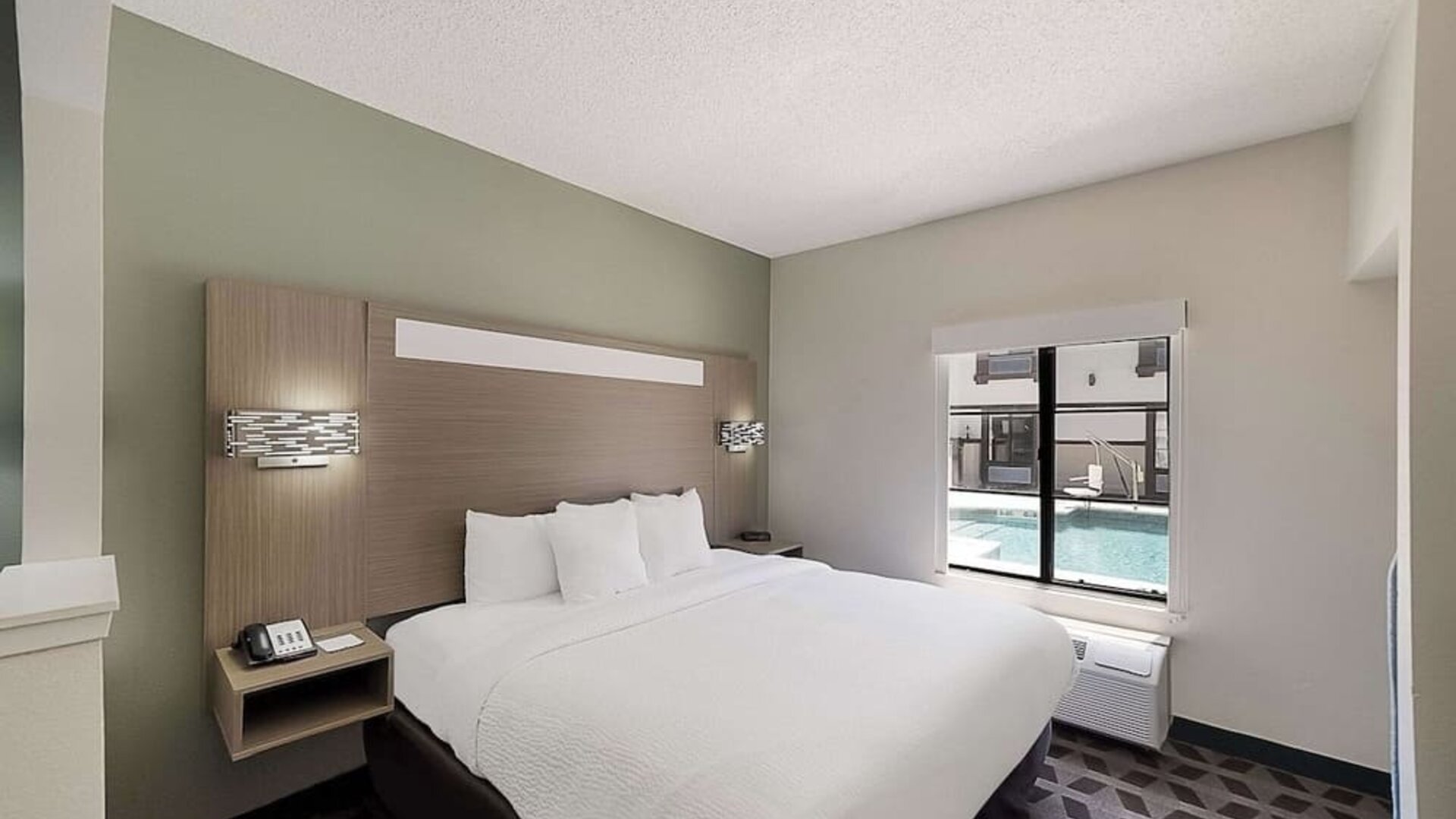 Day use room at Quality Inn & Suites Irving DFW Airport South.