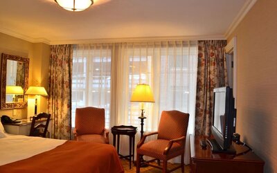 Day use room at The Wall Street Inn.