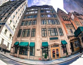 Hotel exterior at The Wall Street Inn.