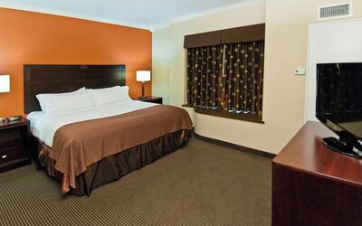 Day use room at Wyndham Lake Charles.