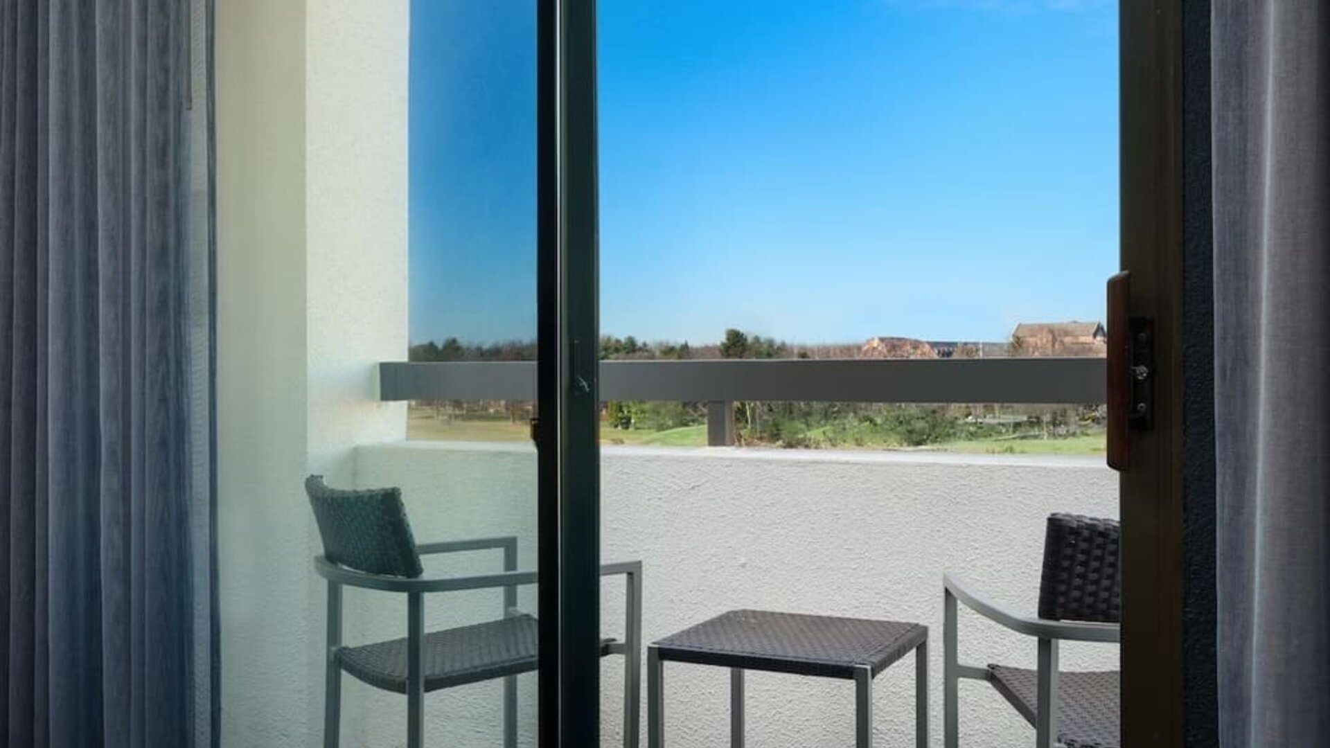 Balcony at Courtyard By Marriott Columbus Worthington.