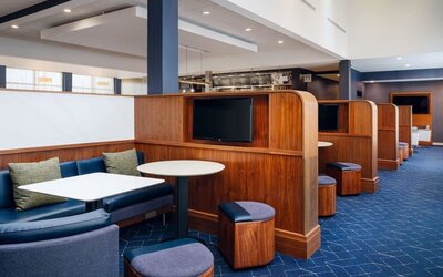 Coworking space at Courtyard By Marriott Columbus Worthington.