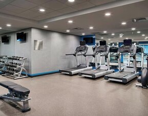 Fitness center at Fairfield Inn & Suites By Marriott Alexandria.