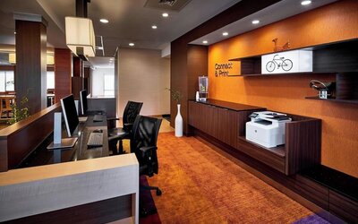 Work space at Fairfield Inn & Suites By Marriott Alexandria.