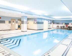 Indoor pool at Best Western Premier Toronto Airport Carlingview.
