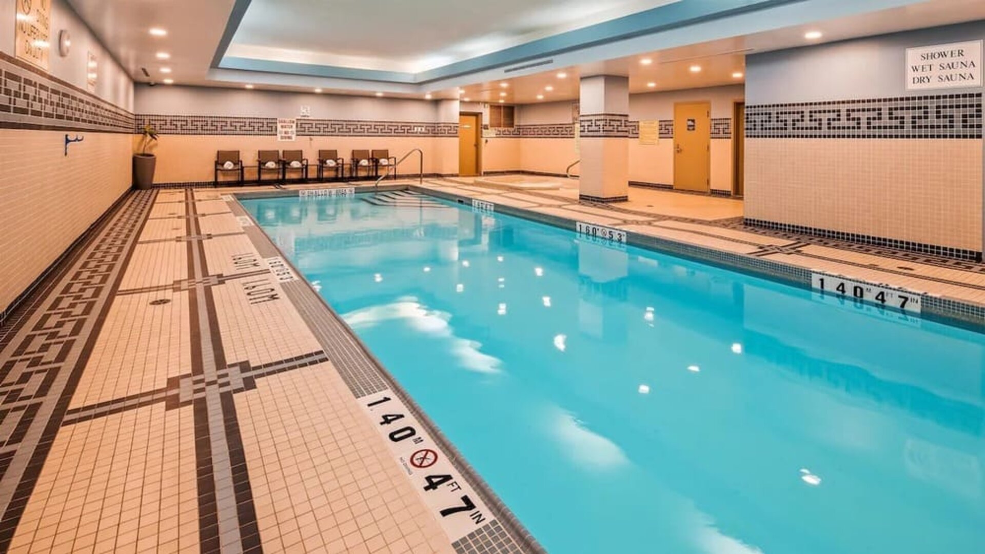 Indoor pool at Best Western Premier Toronto Airport Carlingview.