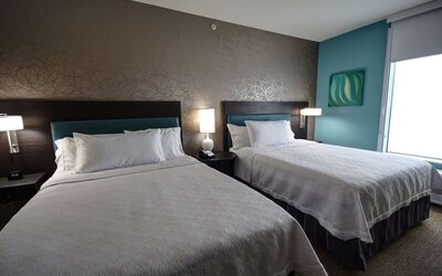 Day use room at Home2 Suites By Hilton El Reno.