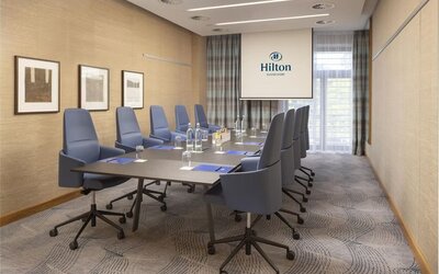 Meeting room at Hilton Dusseldorf.