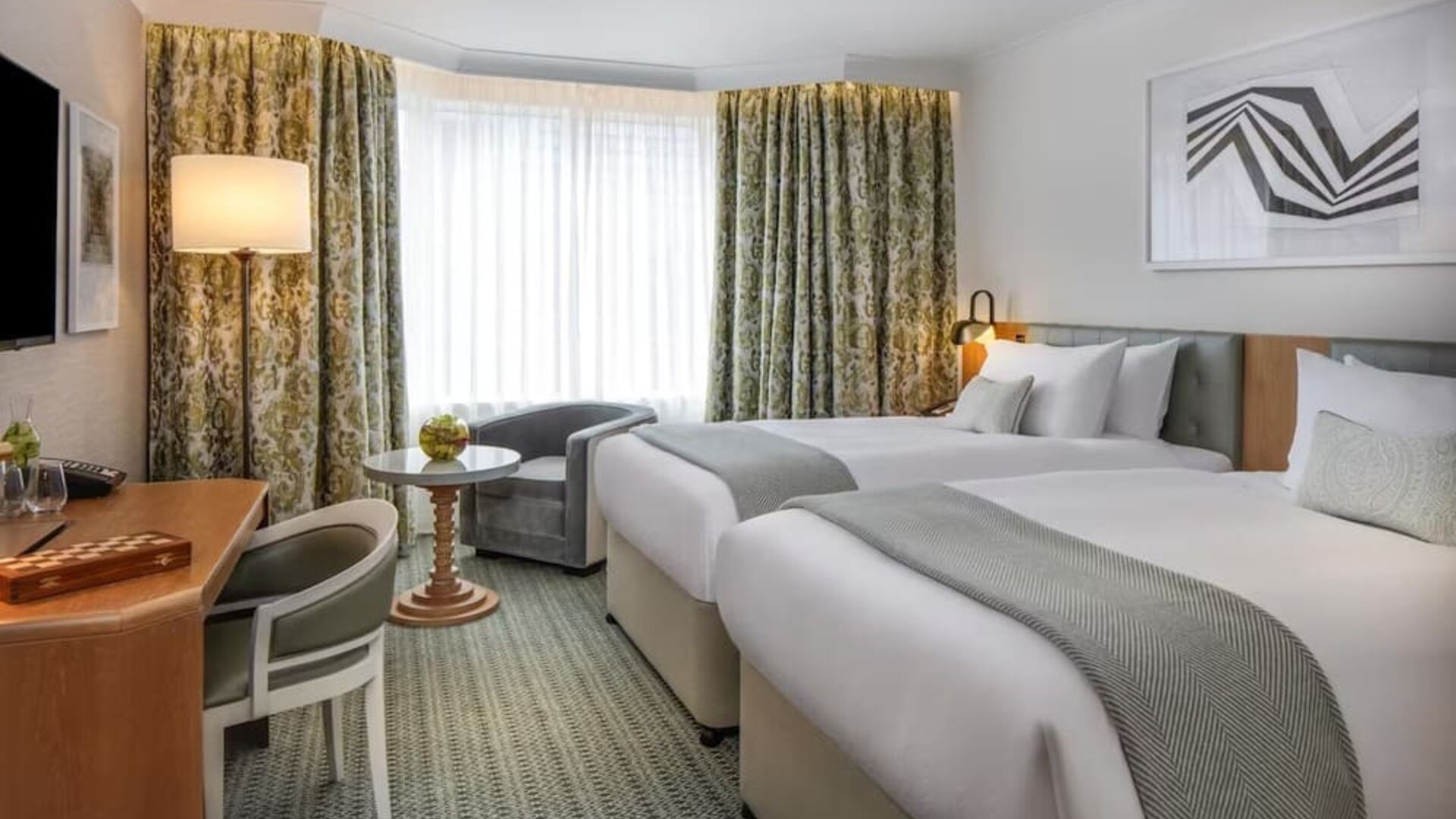 Day use room at Conrad Dublin.