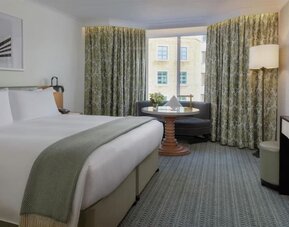 Day use room at Conrad Dublin.