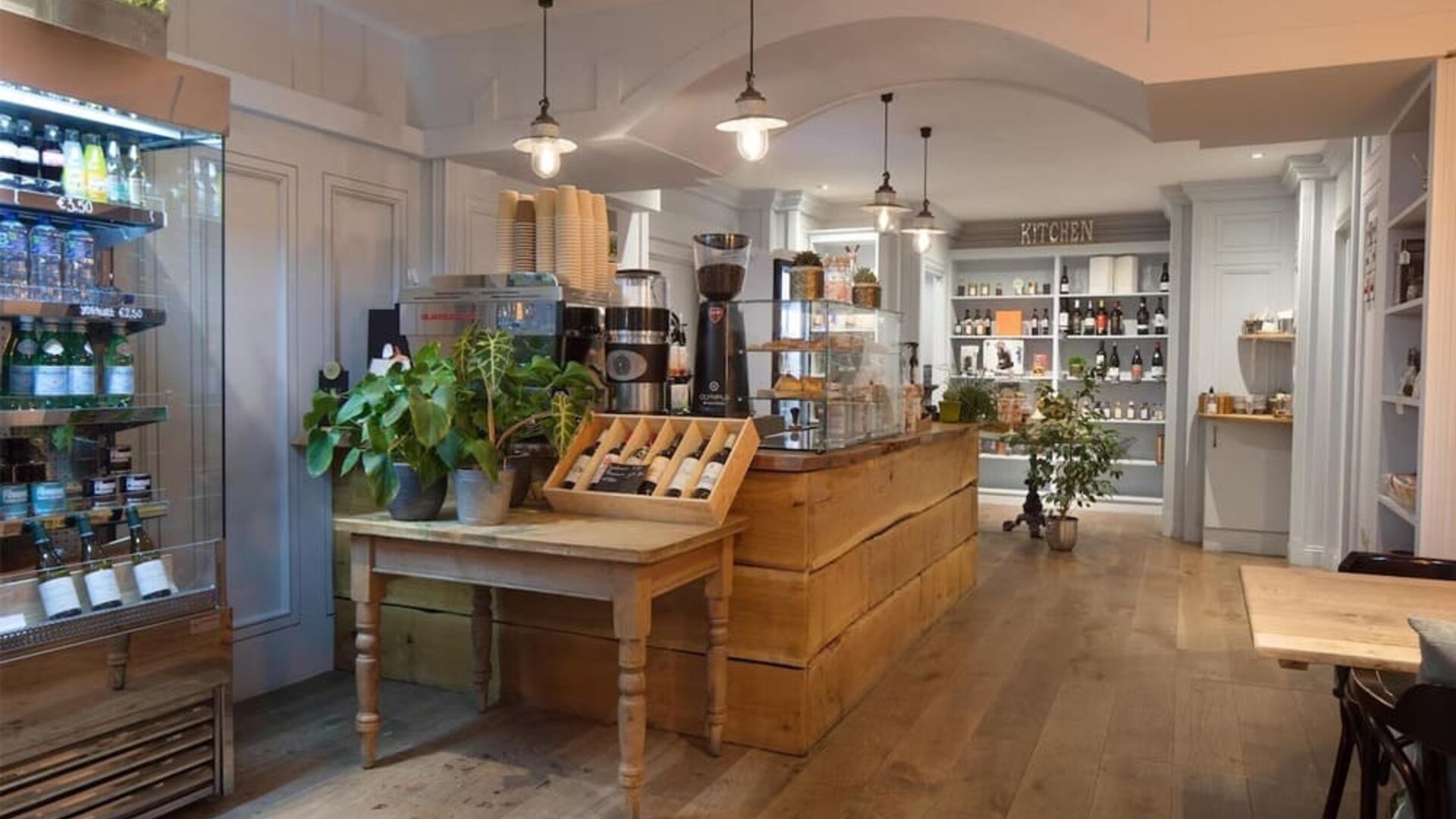 Snack bar at Conrad Dublin.