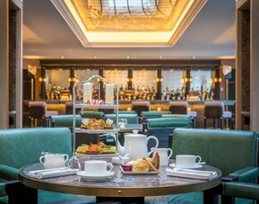 Dining room at Conrad Dublin.