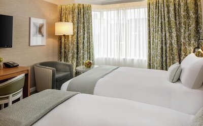 Day use room at Conrad Dublin.