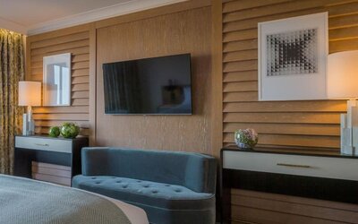 Day use room at Conrad Dublin.