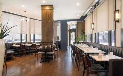 Dining room at Eurostars The Boxer.