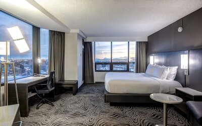 Day use room at DoubleTree By Hilton Calgary North.