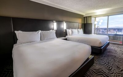 Day use room at DoubleTree By Hilton Calgary North.