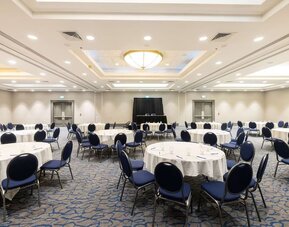 Meeting room at DoubleTree By Hilton Calgary North.