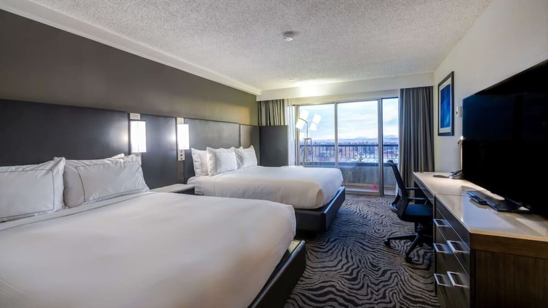 Day use room at DoubleTree By Hilton Calgary North.