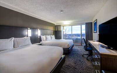 Day use room at DoubleTree By Hilton Calgary North.