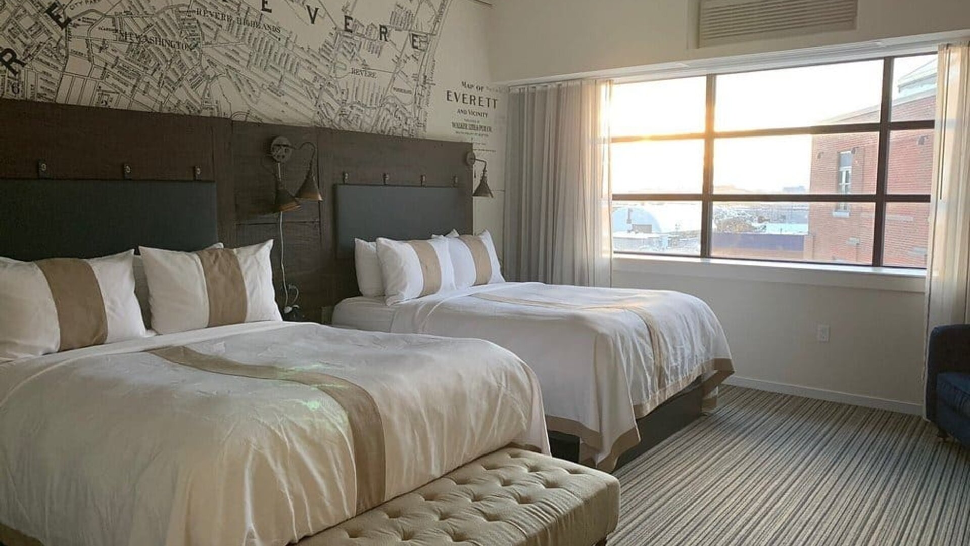 Day use room at Envision Hotel Boston-Everett.