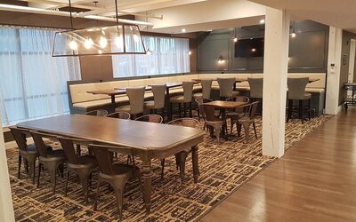 Meeting room at Envision Hotel Boston-Everett.