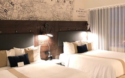 Day use room at Envision Hotel Boston-Everett.