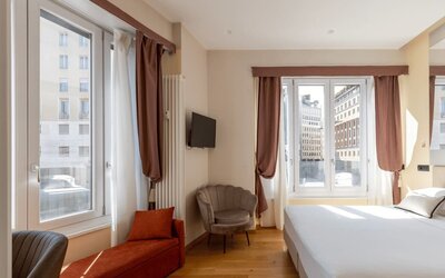 Day room at AH – Fashion District.