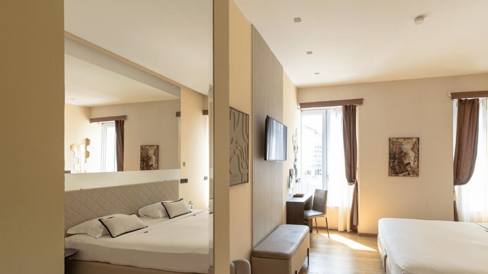 Day room at AH – Fashion District.