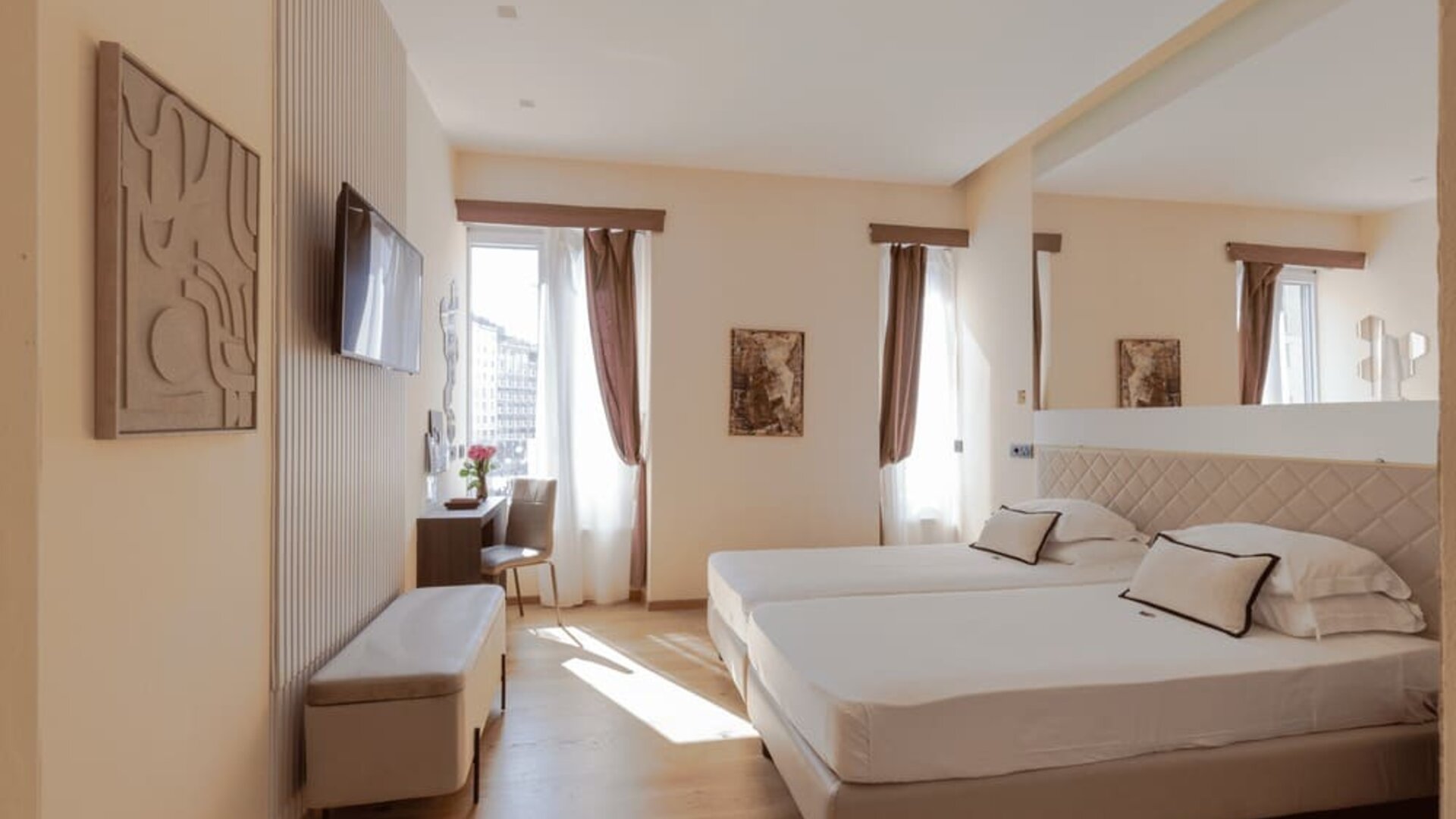 Day room at AH – Fashion District.