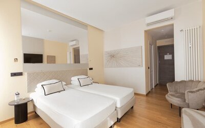 Day room at AH – Fashion District.